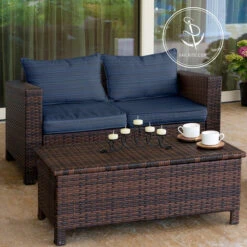 Bella-Dura® Improv Indigo 52" Fabric -Cloth Store Bella Dura Improv Indigo 52 Fabric 73