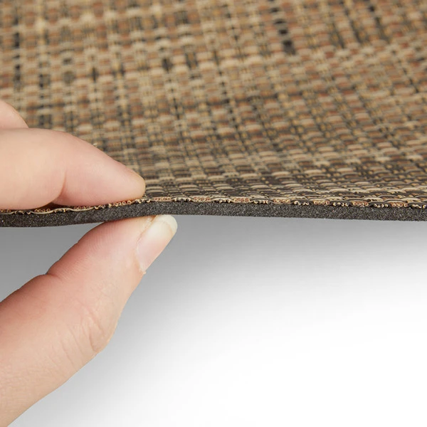 Chilewich Basketweave Bark 72" Floor Covering Fabric 6 Chilewich Basketweave Bark 72" Floor Covering Fabric - Image 4