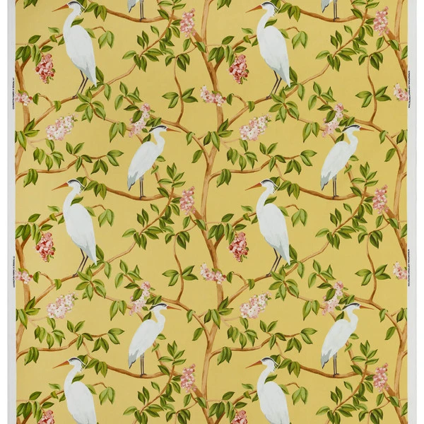 Covington Heron Daffodil 55" Fabric 5 Covington Heron Daffodil 55" Fabric - Image 3
