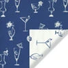Covington Outdoor Five O'Clock Somewhere Nautical 56" Fabric -Cloth Store Covington Outdoor Five OClock Somewhere Nautical 56 Fabric 1