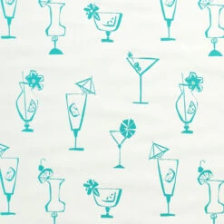 Covington Outdoor Five O'Clock Somewhere Turquoise 56" Fabric -Cloth Store Covington Outdoor Five OClock Somewhere Turquoise 56 Fabric 5