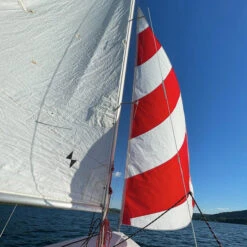 Dacron® Sailcloth 4 Oz. Red 60" -Cloth Store Dacron Sailcloth 4oz Red 60 4