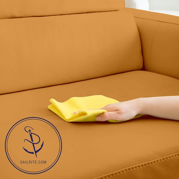 EverSoft™ Indoor/Outdoor Butterscotch 54" Vinyl Fabric 6 EverSoft™ Indoor/Outdoor Butterscotch 54" Vinyl Fabric - Image 4