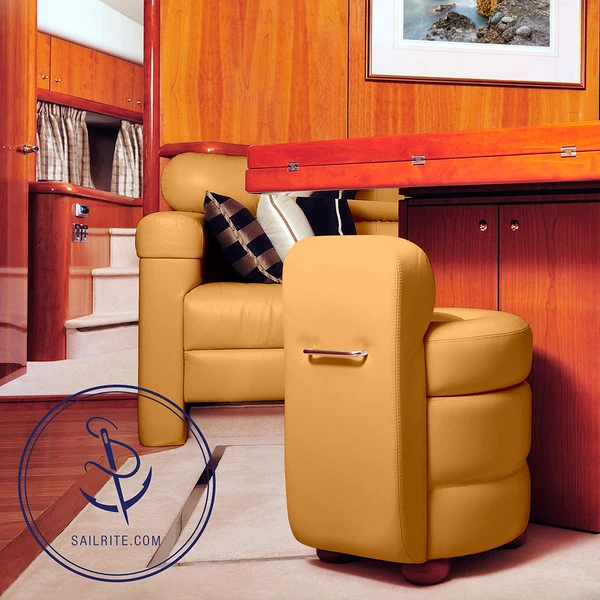 EverSoft™ Indoor/Outdoor Butterscotch 54" Vinyl Fabric 8 EverSoft™ Indoor/Outdoor Butterscotch 54" Vinyl Fabric - Image 6