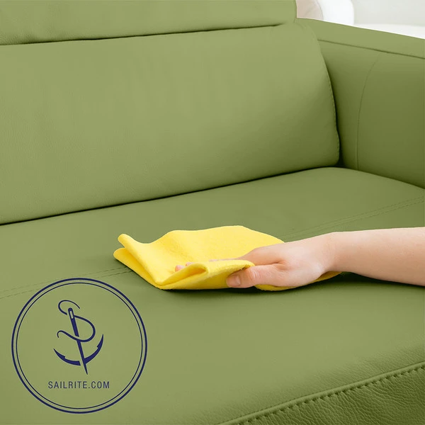EverSoft™ Indoor/Outdoor Green 54" Vinyl Fabric 6 EverSoft™ Indoor/Outdoor Green 54" Vinyl Fabric - Image 4
