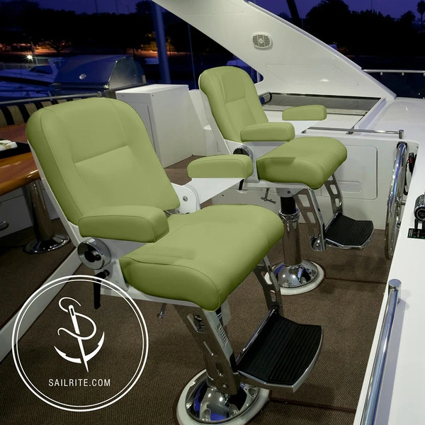 EverSoft™ Indoor/Outdoor Green 54" Vinyl Fabric 7 EverSoft™ Indoor/Outdoor Green 54" Vinyl Fabric - Image 5