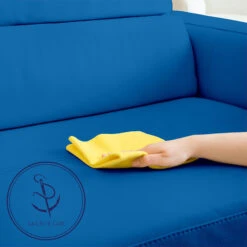 EverSoft™ Indoor/Outdoor Pacific Blue 54" Vinyl Fabric -Cloth Store EverSoft Indoor Outdoor Pacific Blue 54 Vinyl Fabric 95