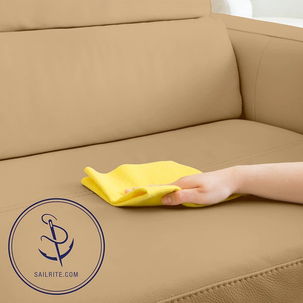 EverSoft™ Indoor/Outdoor Tan 54" Vinyl Fabric 6 EverSoft™ Indoor/Outdoor Tan 54" Vinyl Fabric - Image 4