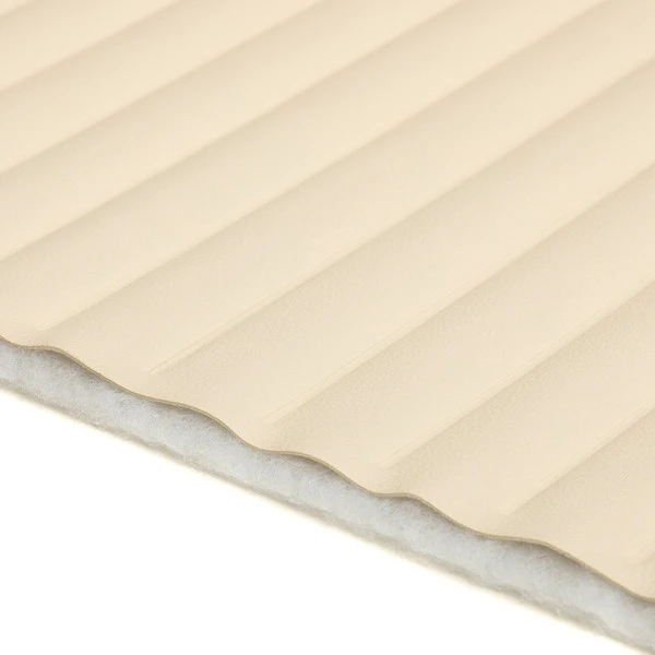 EverSoft™ Off White 54" Vinyl Channeling Fabric 5 EverSoft™ Off White 54" Vinyl Channeling Fabric - Image 3