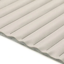 EverSoft™ Silver 54" Vinyl Channeling Fabric -Cloth Store EverSoft Silver 54 Vinyl Channeling Fabric 3