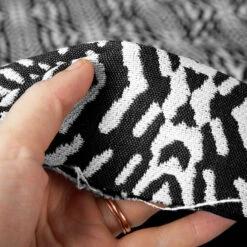 Hilary Farr Outdoor SPF Riff Ebony/Ivory 54" Fabric 11 Hilary Farr Outdoor SPF Riff Ebony/Ivory 54" Fabric -Cloth Store Hilary Farr Outdoor SPF Riff Ebony Ivory 54 Fabric 4