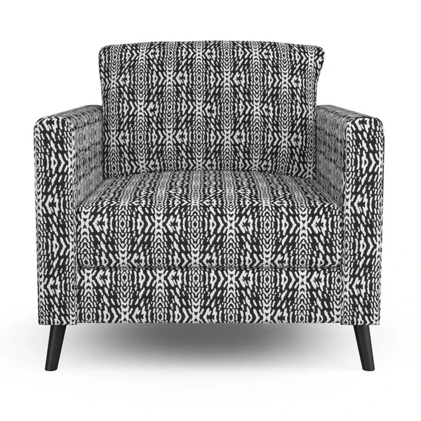 Hilary Farr Outdoor SPF Riff Ebony/Ivory 54" Fabric 8 Hilary Farr Outdoor SPF Riff Ebony/Ivory 54" Fabric - Image 6