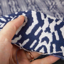 Hilary Farr Outdoor SPF Riff Mediterranean Blue 54" Fabric -Cloth Store Hilary Farr Outdoor SPF Riff Mediterranean Blue 54 Fabric 4