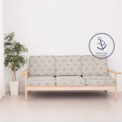 Landry Feather Grey 54" Fabric -Cloth Store King Textiles Landry Feather Grey 54 Fabric 87