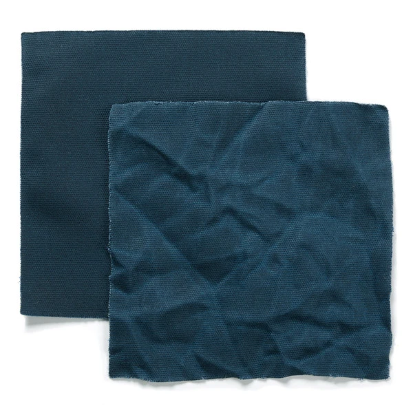 DuraWax™ Light Waxed Canvas Cotton Duck 12 Oz. Blue 57" Fabric 5 DuraWax™ Light Waxed Canvas Cotton Duck 12 Oz. Blue 57" Fabric - Image 3