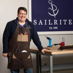 DuraWax™ Light Waxed Canvas Cotton Duck 12 Oz. Brown 57" Fabric -Cloth Store Light Waxed Canvas Cotton Duck 12 oz Brown 57 Fabric 701