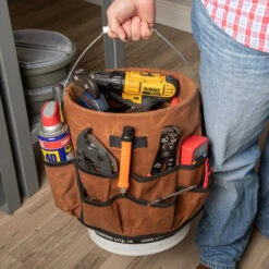 DuraWax™ Light Waxed Canvas Cotton Duck 12 Oz. Saddle 57" Fabric -Cloth Store Light Waxed Canvas Cotton Duck 12 oz Saddle 57 Fabric 701