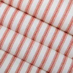 Magnolia Home Berlin Stripe Coral 55" Fabric
