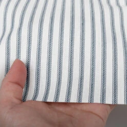 Magnolia Home Berlin Stripe Slate 55" Fabric 10 Magnolia Home Berlin Stripe Slate 55" Fabric -Cloth Store Magnolia Home Berlin Stripe Slate 55 Fabric 4