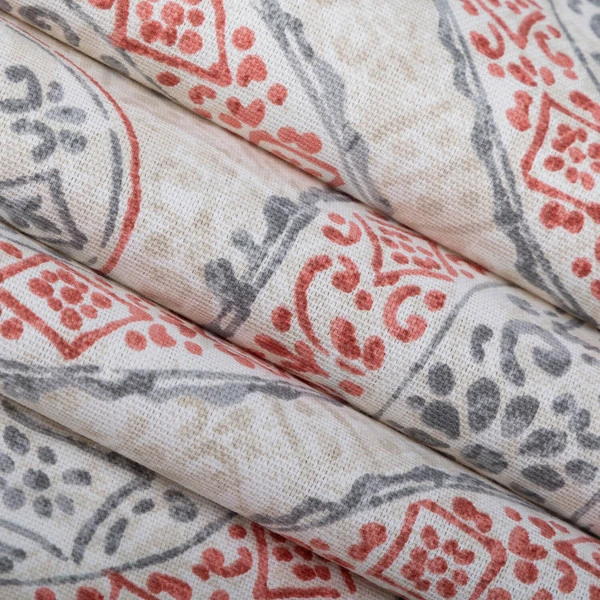 Magnolia Home Bruges Coral 54" Fabric 4 Magnolia Home Bruges Coral 54" Fabric - Image 2