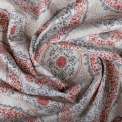 Magnolia Home Bruges Coral 54" Fabric 11 Magnolia Home Bruges Coral 54" Fabric -Cloth Store Magnolia Home Bruges Coral 54 Fabric 5