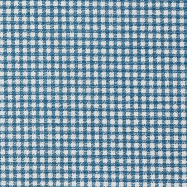 Magnolia Home Madrid Check Ocean 55" Fabric 4 Magnolia Home Madrid Check Ocean 55" Fabric - Image 2