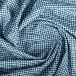 Magnolia Home Madrid Check Ocean 55" Fabric 11 Magnolia Home Madrid Check Ocean 55" Fabric -Cloth Store Magnolia Home Madrid Check Ocean 55 Fabric 5