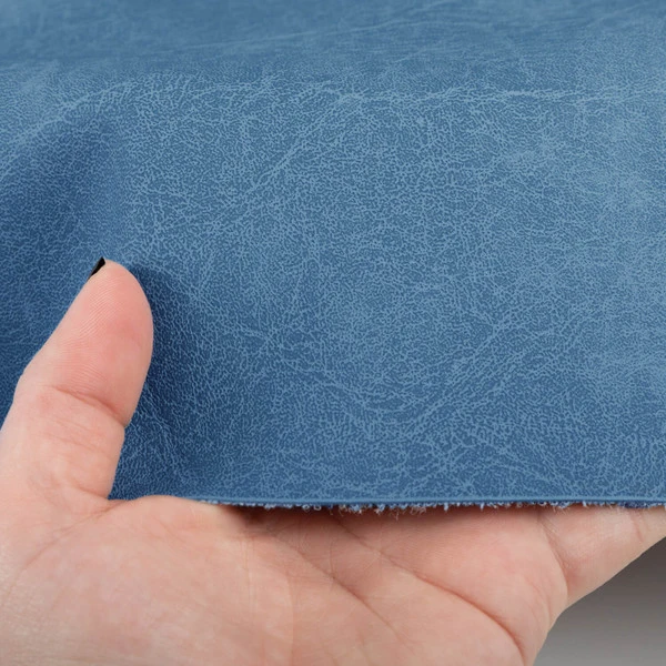 Morbern® Carrara Blue 54" Vinyl Fabric 6 Morbern® Carrara Blue 54" Vinyl Fabric - Image 4