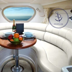 Nauga Soft Soft White 54" Vinyl Fabric -Cloth Store Nauga Soft Vinyl Soft White 54 76