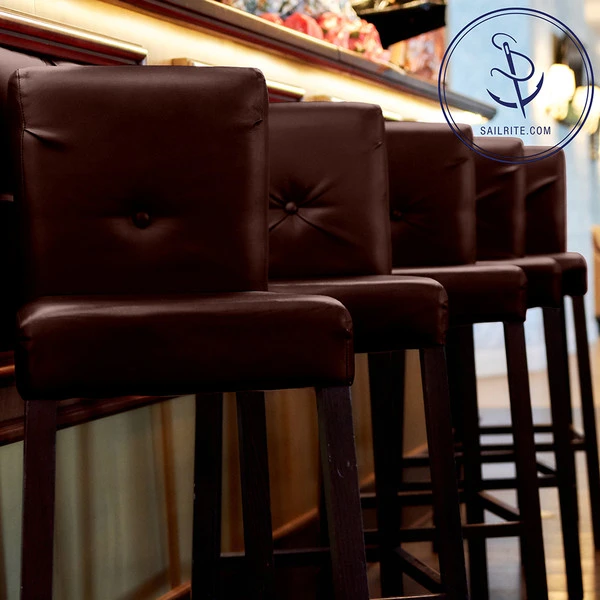 Naugahyde® All American Burgundy 54" Vinyl Fabric 8 Naugahyde® All American Burgundy 54" Vinyl Fabric - Image 6