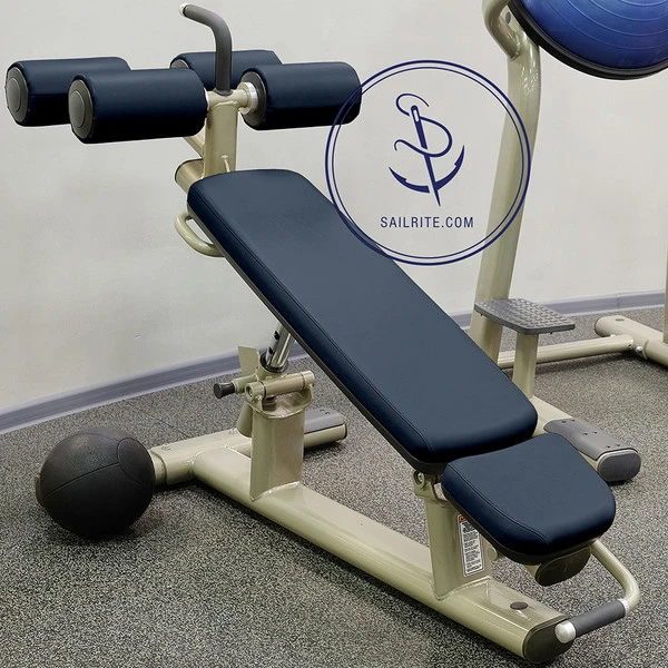 Naugahyde® All American Imperial Blue 54" Vinyl Fabric 6 Naugahyde® All American Imperial Blue 54" Vinyl Fabric - Image 4