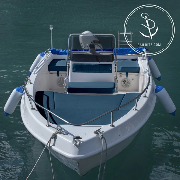 Naugahyde® All American Regimental Blue 54" Vinyl Fabric 7 Naugahyde® All American Regimental Blue 54" Vinyl Fabric - Image 5