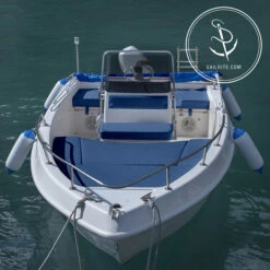 Naugahyde® All American Royal Blue 54" Vinyl Fabric 12 Naugahyde® All American Royal Blue 54" Vinyl Fabric -Cloth Store Naugahyde All American Royal Blue Vinyl AM37 54 85