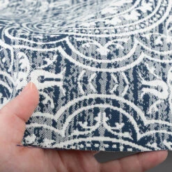 Outdura® Constantine Navy 54" Upholstery Fabric (12100) -Cloth Store Outdura Constantine Navy 54 Upholstery Fabric 12100 3jpg