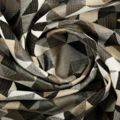 Outdura® Geo Carbon 54" Upholstery Fabric (8803) -Cloth Store Outdura Geo Carbon 54 Upholstery Fabric 8803 5