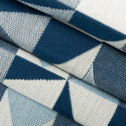 Outdura® Geo Nautical 54" Upholstery Fabric (8804) -Cloth Store Outdura Geo Nautical 54 Upholstery Fabric 8804 2