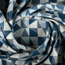 Outdura® Geo Nautical 54" Upholstery Fabric (8804) -Cloth Store Outdura Geo Nautical 54 Upholstery Fabric 8804 5
