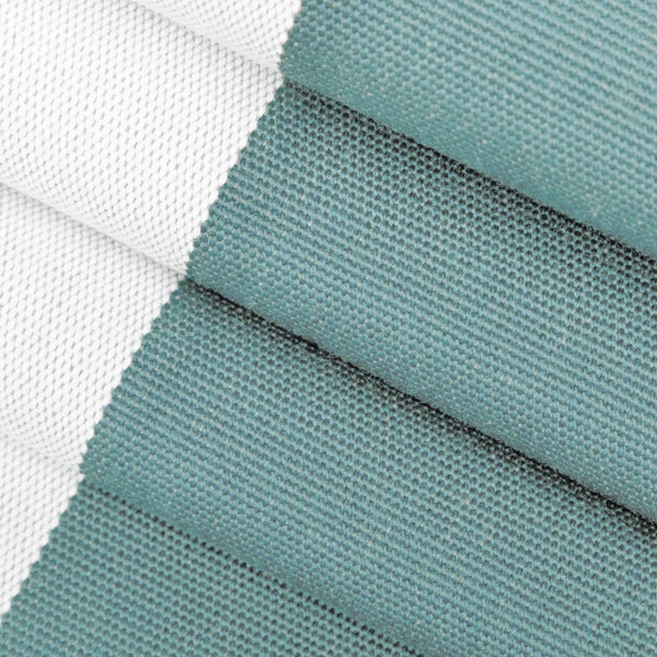 Outdura® Kinzie Aqua 54" Upholstery Fabric (7055) 4 Outdura® Kinzie Aqua 54" Upholstery Fabric (7055) - Image 2