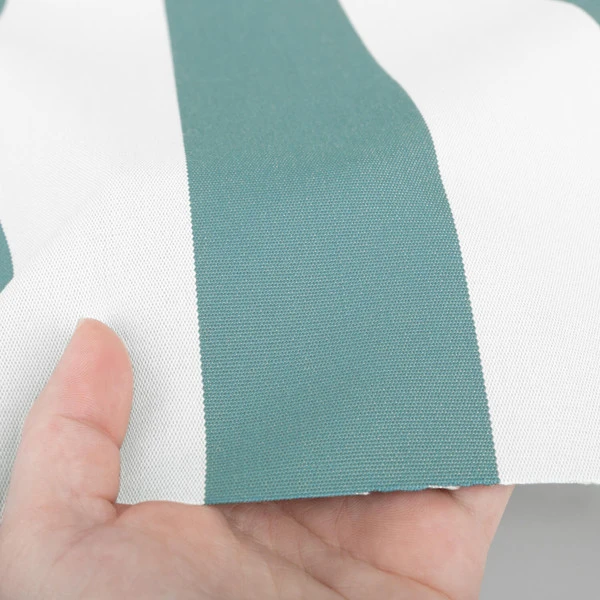 Outdura® Kinzie Aqua 54" Upholstery Fabric (7055) 5 Outdura® Kinzie Aqua 54" Upholstery Fabric (7055) - Image 3
