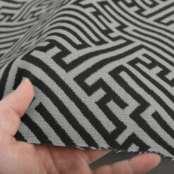 Outdura® Labyrinth Coal 54" Upholstery Fabric (12000) -Cloth Store Outdura Labyrinth Coal 54 Upholstery Fabric 12000 3