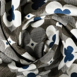 Outdura® Poppy Midnight 54" Upholstery Fabric (7500) -Cloth Store Outdura Poppy Midnight 54 Upholstery Fabric 7500 5