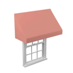 Sattler® Marine Grade Coral 60" Fabric (6045) -Cloth Store Sattler Marine Grade Coral 60 Fabric 6045 909