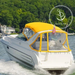 Sunbrella® Marine Grade 4602-0000 Sunflower Yellow 46" Fabric -Cloth Store Sunbrella 4602 0000 Sunflower Yellow 46 75