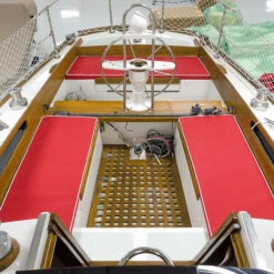 Sunbrella® Marine Grade 4603-0000 Jockey Red 46" Fabric -Cloth Store Sunbrella 4603 0000 Jockey Red 46 60