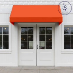 Sunbrella® Marine Grade 4609-0000 Orange 46" Fabric -Cloth Store Sunbrella 4609 0000 Orange 46 72