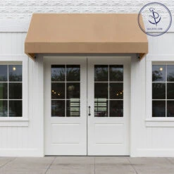 Sunbrella® Marine Grade 4616-0000 Mocha Tweed 46" Fabric -Cloth Store Sunbrella 4616 0000 Mocha 46 707