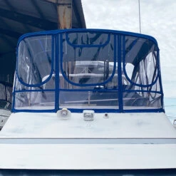 Sunbrella® Marine Grade 4617-0000 Royal Blue Tweed 46" Fabric -Cloth Store Sunbrella 4617 0000 Royal Blue 46 700