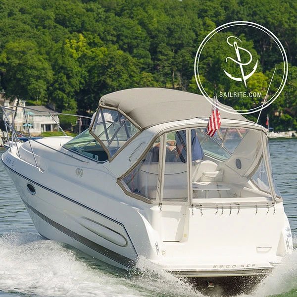 Sunbrella® Marine Grade 4630-0000 Cadet Grey 46" Fabric 6 Sunbrella® Marine Grade 4630-0000 Cadet Grey 46" Fabric - Image 4