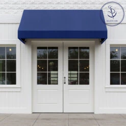 Sunbrella® Marine Grade 4653-0000 Mediterranean Blue Tweed 46" Fabric -Cloth Store Sunbrella 4653 0000 Mediterranean Tweed 46 707