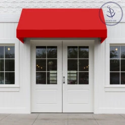 Sunbrella® Marine Grade 4666-0000 Logo Red 46" Fabric -Cloth Store Sunbrella 4666 0000 Logo Red 46 72